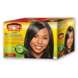 OLIVE MIRACLE No-Lye Relaxer Kit Super