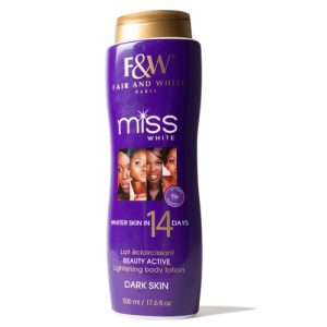 Fair & White Miss White Lotion 14 Days Body Lotion 500ml
