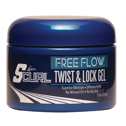 S CURL Free Flow Twist & Lock Gel 9.5oz