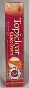 Topiclear Carrot Cream 1.76oz