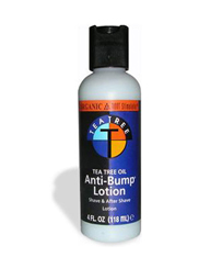Organic Root Stimulator Tea Tree Oil Anti Bump Lotion