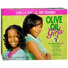 Organic Root Stimulator Girls Olive Oil No Lye Relaxer Kit