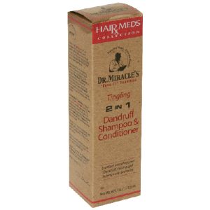 Dr. Miracle Tingling 2 in 1 Dandruff Shampoo and Conditioner