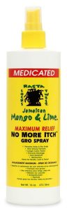 Jamaican Mango and Lime Maximum Relief No More Itch Gro Spray 16oz