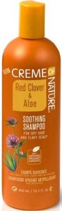 Creme of Nature Red Clover & Aloe Soothing Shampoo for Dry Hair and Flaky Scalp 15.2oz