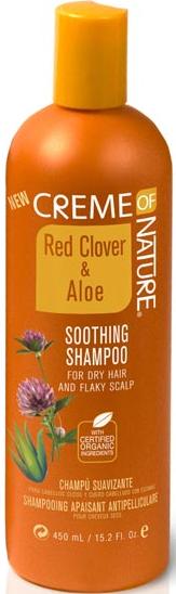 Creme of Nature Red Clover & Aloe Soothing Shampoo for Dry Hair and Flaky Scalp 15.2oz
