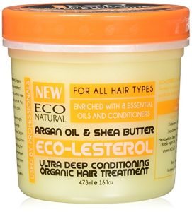 Eco Style Natural Eco-lesterol Argan & Shea Butter Hair Treatment, 16oz