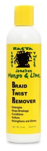 Jamaican Mango and Lime Braid Twist Remover 8oz