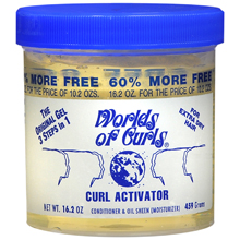 World of Curls Activator Gel Extra Dry 16oz