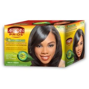 OLIVE MIRACLE No-Lye Relaxer Kit Regular