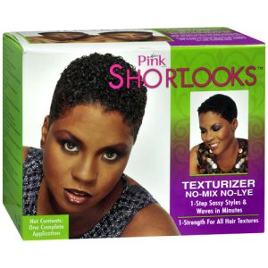 Pink Shortlooks Texturiser No-Mix No-Lye Kit