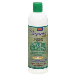Africa's Best Organics Maximum Strength Extra Virgin Olive Oil Moisturizing Growth Lotion