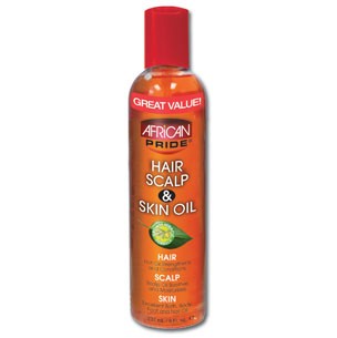AFRICAN PRIDE Hair Scalp & Skin Oil 8oz