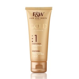Fair & White Ultimate Gold Brightening Cream with AHA 50ml
