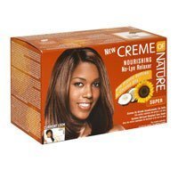 Creme Of Nature Nourishing No-Lye Relaxer Super, with Organic Coconut Oil & Sunflower Oil