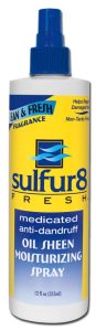 Sulfur 8 Fresh Oil Moisturiser Sheen Spray