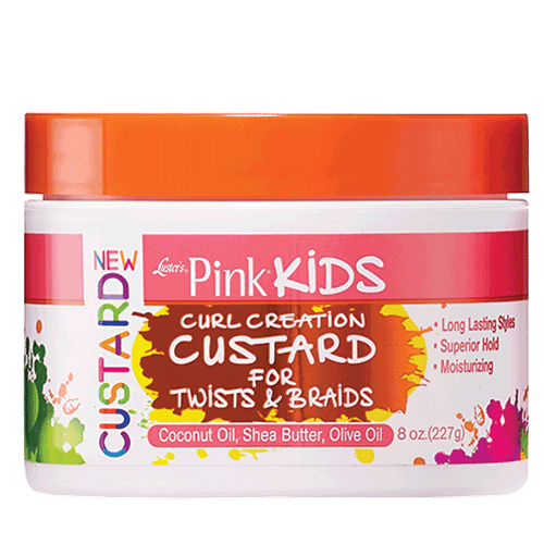 PINK KIDS CURL CREATION CUSTARD FOR TWIST & BRAIDS 227g